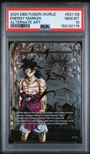 2026-08-07 · $200 · 2024 DRAGON BALL SUPER ALTERNATE ART #E01-03 ENERGY MARKER PSA 10