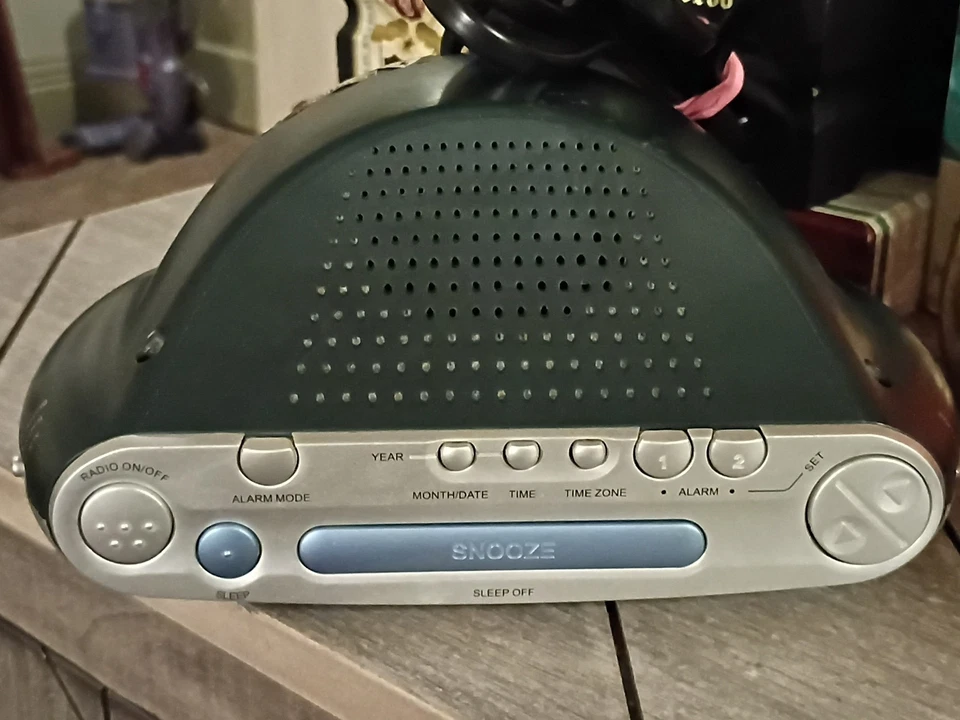 ПРОВЕРЕННЫЙ винтажный Emerson Research SmartSet AM/FM двойной будильник CKS1862 - Изображение 3 из 3