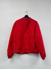 Vintage La Paz Catalina Jacket Mens 44 XL Red Bomber Windbreaker Mesh Lined 80s