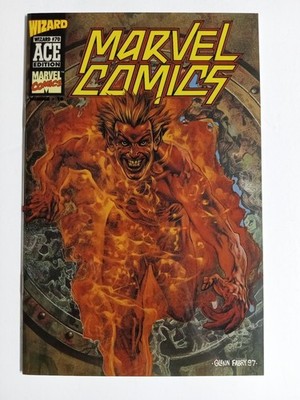 Wizard Magazine #70 Marvel Comics Ace Edition 1997 Glenn Fabry NM