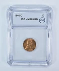 1946-D Lincoln Wheat Cent MS65 RD ICG