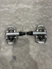 Shimano PD-A520 SPD Clipless Pedals 9/16in Axle Silver/Black Pair — photo 2