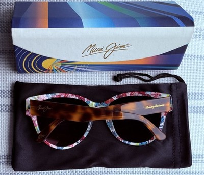 Maui Jim Malama MJ 536 97C Tortoise Floral Frame, Maui Rose  display picture 3