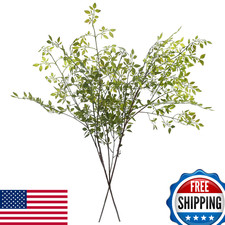 Melorca&Guilla 2PCS 43" Faux Greenery Branches for Vase, Artificial Plants