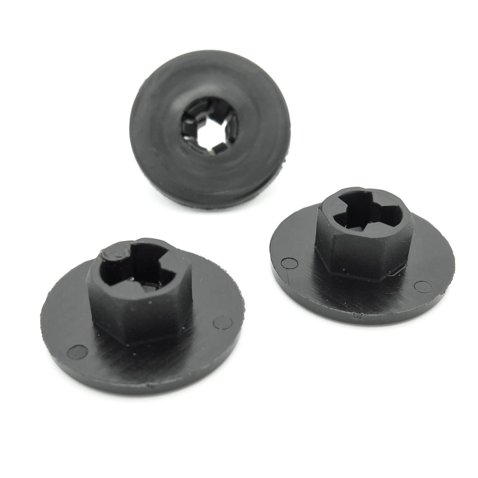 10x VVO® Rear Wheel Arch Lining and Mudguard Nuts for some Fiat 500