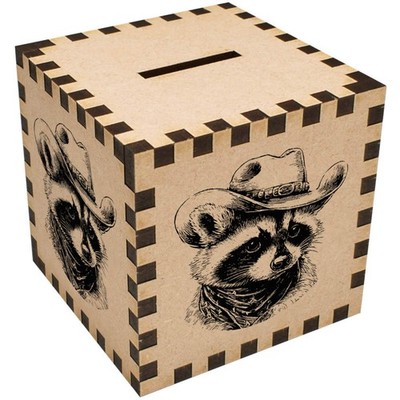 Spardose / Sparschwein ''Cowboy Waschbär'' (MB00116045)