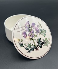 Villeroy & Boch Botanica Aconitum Napellus  Porzellan Deckeldose #KA166