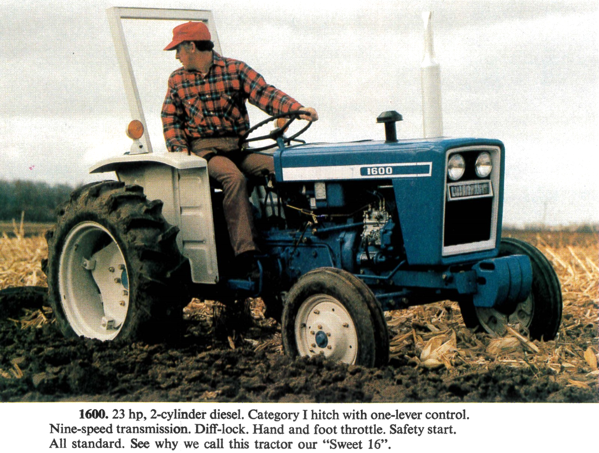 Ford All Purpose Tractors Brochure 1600 2600 3600 4100 4600 5600
