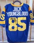 Jack Youngblood Signed Rams Jersey Authenticated PSA NFL LA HOF