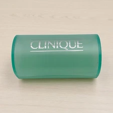 Clinique Soap Dish Case Green Empty 3 Pieces 2"x5"