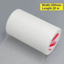 Glass Fiber Mesh Tape Self-Adhesive Wall Crack Repair Plasterboard Joint Belt UK
