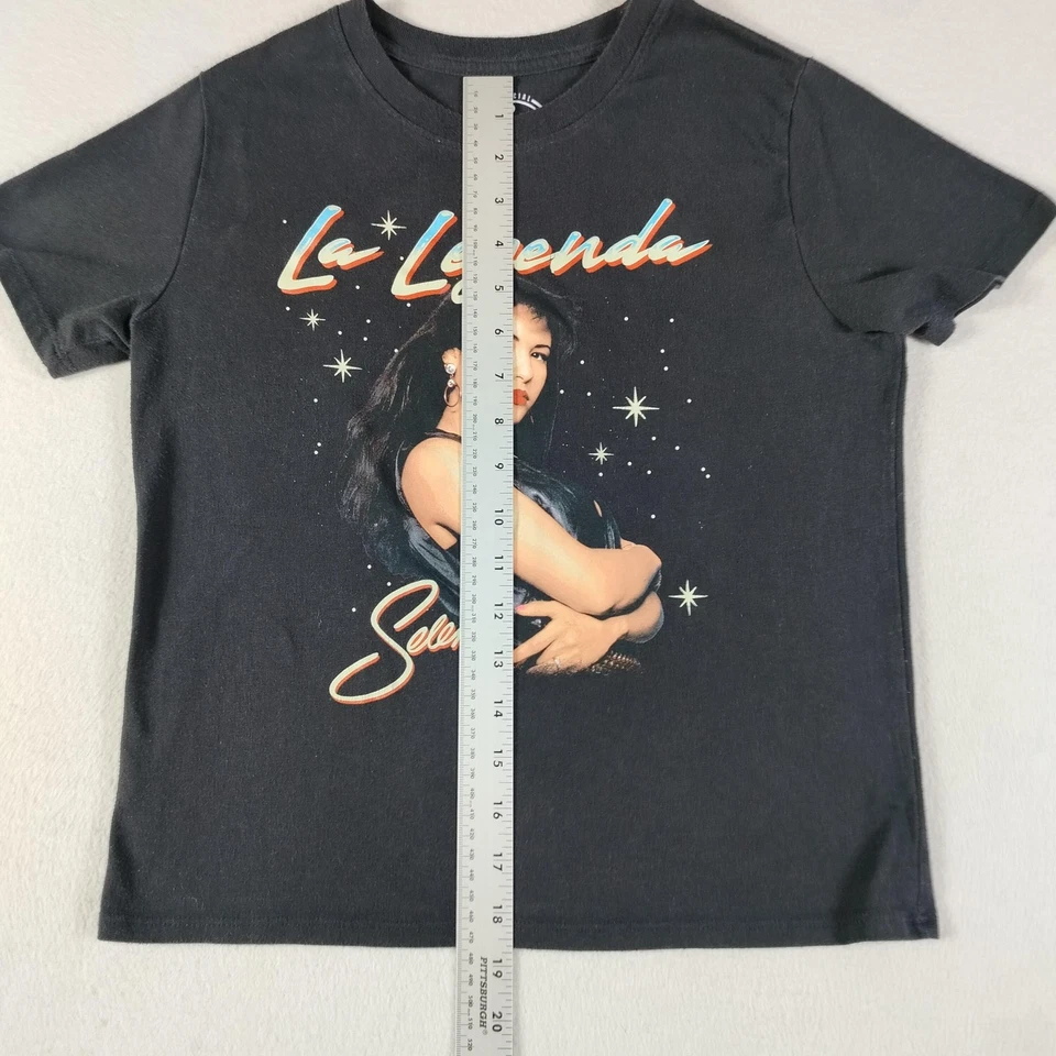 Camisa Selena La Leyenda Juvenil XL Ropa Híbrida Camiseta Gráfica Mercancía Oficial Foto 4 de 4