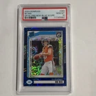 Panini Donruss 2024 Bo Nix Rated Rookie #369 Optic Preview Blue Scope PSA 10