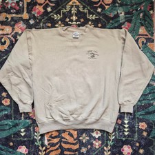 VINTAGE Men's Tan and Brown Sweatshirt