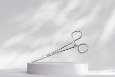 2Pc 6.5in Kelly Hemostat Forceps Straight Made In The USA.