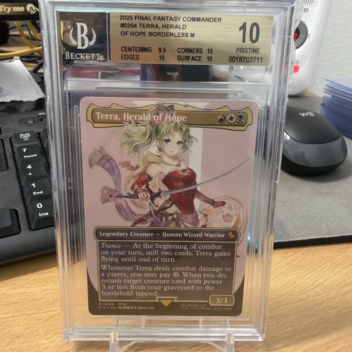 Creature Magic: The Gathering Beckett Grading Services (BGS