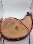 Vintage Leather Bota Bag Wine Skin Canteen Made in Spain Pamplona Sanfermin — photo 3