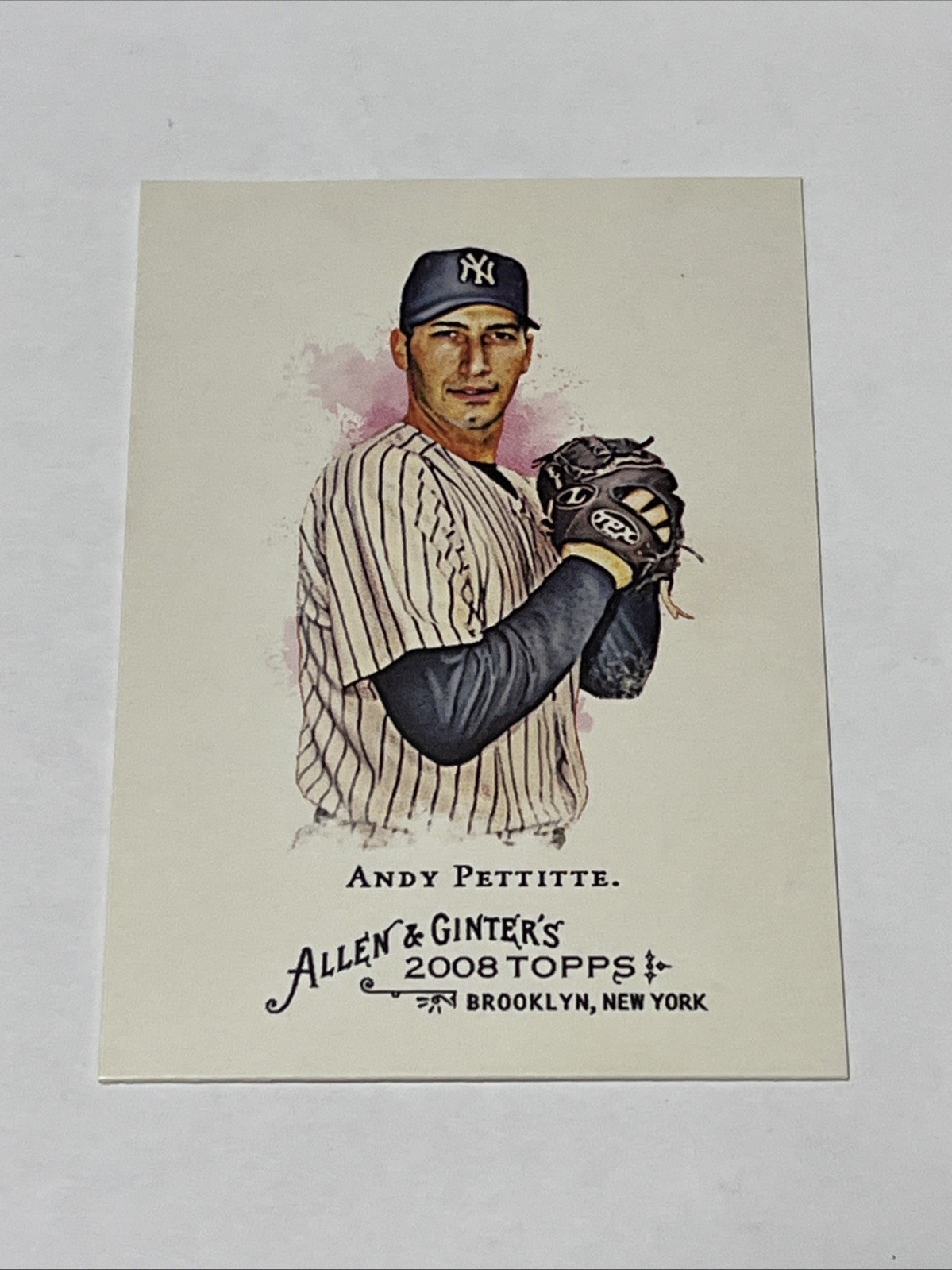 2008 Topps Allen & Ginter #138 Andy Pettitte Card New York Yankees