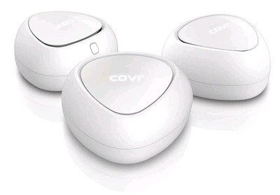 D-Link COVR Whole Home Mesh WiFi System Dual Band AC1200 3PK Up to 5000 Sq. Ft. 
