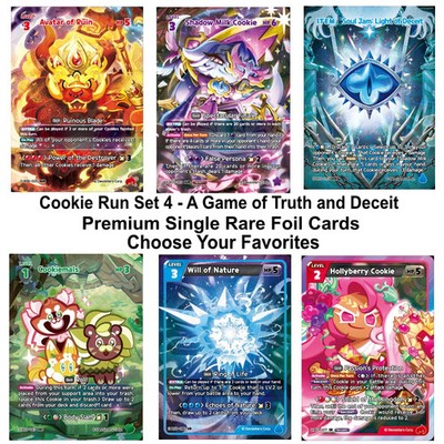 Cookie Run A Game of Truth and Deceit Single Cards