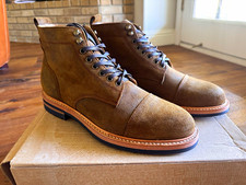 Taylor Stitch The Moto Boot Golden Brown Waxe...
