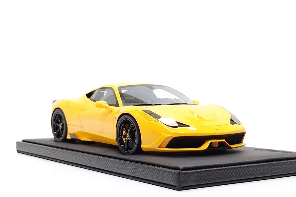 BBR Models 1:18 Ferrari 458 Speciale in Giallo Modena (defect) - Image 3 of 4