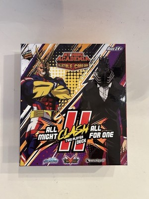 My Hero Academia All Might vs All For One 2-Player Clash Deck TCG OBN
