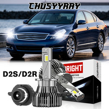 For Nissan Maxima 2009-2014 6k Front Xenon Hid Headlight Bulbs Low Beam Qty2 For Nissan Maxima 2009-2014 6k Front Xenon Hid Headlight Bulbs Low Beam Qty2