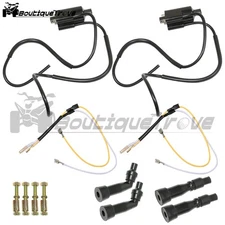 Ignition Coils Caps For Kawasaki KZ Suzuki GS Honda CB 650 750 900 CB500F CB5 US
