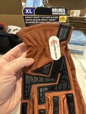 Holmes Workwear Leather Gloves Size XL