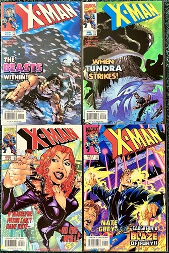 X-Man #39-70 (lot of 12) NM 1998-2000 Warren Ellis Roger Cruz Marvel Comics