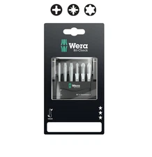 WERA 05073638001 Bit-Check 6 Universal 2 SB, 6 pieces