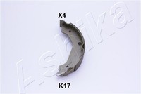 Ashika Bremsbackensatz 55-0K-K17 FüR KIA JC Sorento 190Mm 1 Crdi 4WD
