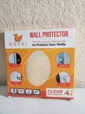 Ducki Door Stop Wall Protector 4 Pack Size Original