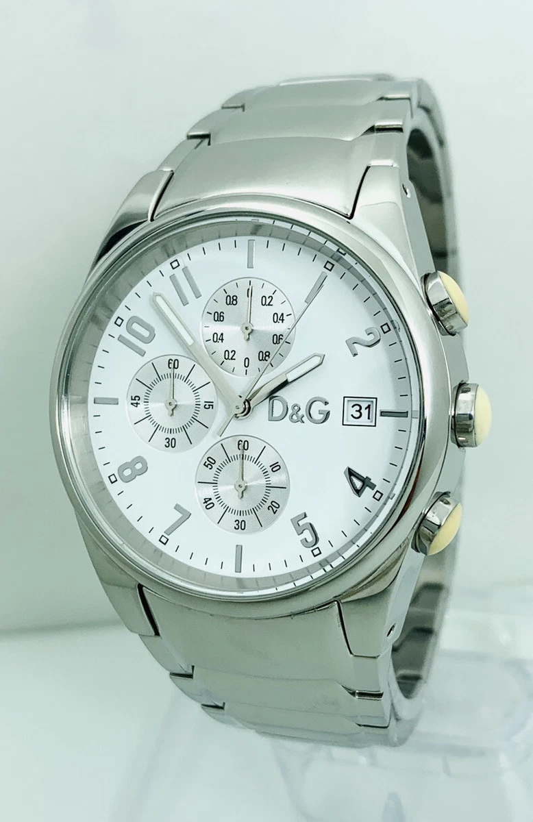 D&G Dolce & Gabbana Sandpiper 3719770110 Mens Stainless Steel  
