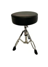 Dixon Stool Drum Padded Throne Seat with Tripod Base