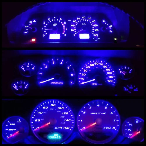 20X T10 194 LED Bulbs for Instrument Gauge Cluster Dash Light W/ Twist Socket - Bild 12 von 18