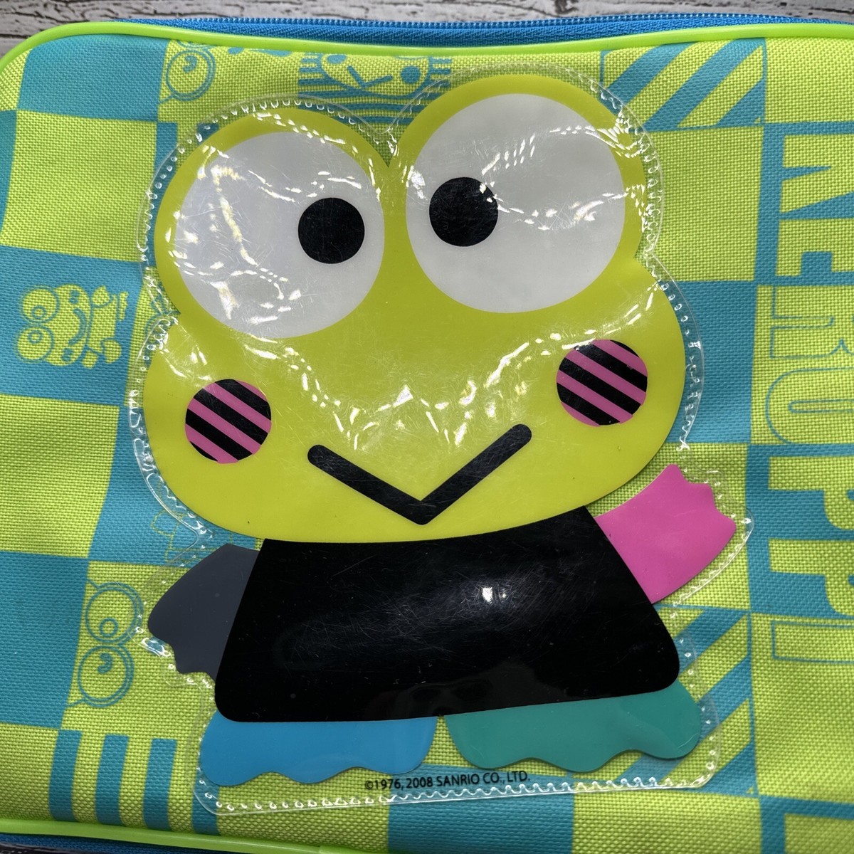 Sanrio Keroppi Insulated Zak Lunch Bag 2008 Zipper Soft Sided | eBay