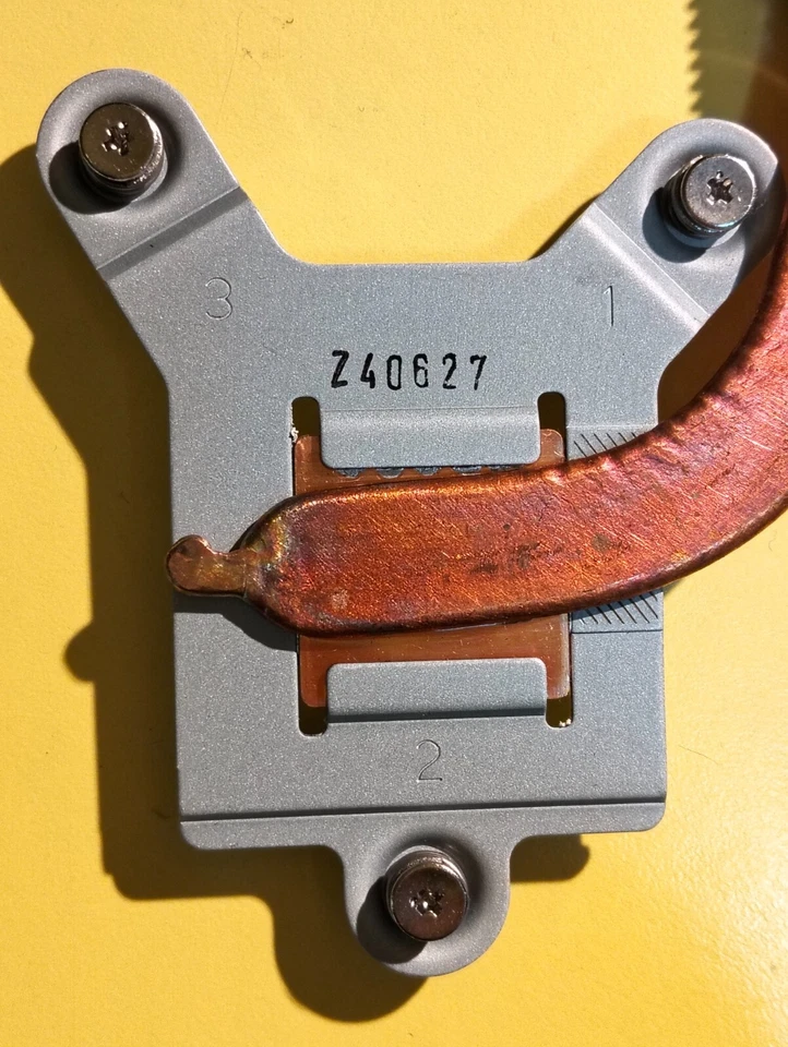 FUJITSU LIFEBOOK E753 dissipatore heatsink + ventola fan CPU MCF-S6055AM05 - Image 3 of 4