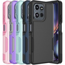 For Motorola Moto G 5G 2025 2024 2023 2022 Phone Case Rugged Cover Glass Screen