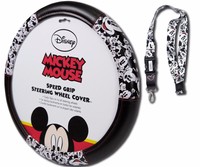Mickey Mouse Face Expressions Speed Grip Steering Wheel Cover & Lanyard Mickey Mouse Face Expressions Speed Grip Steering Wheel Cover & Lanyard