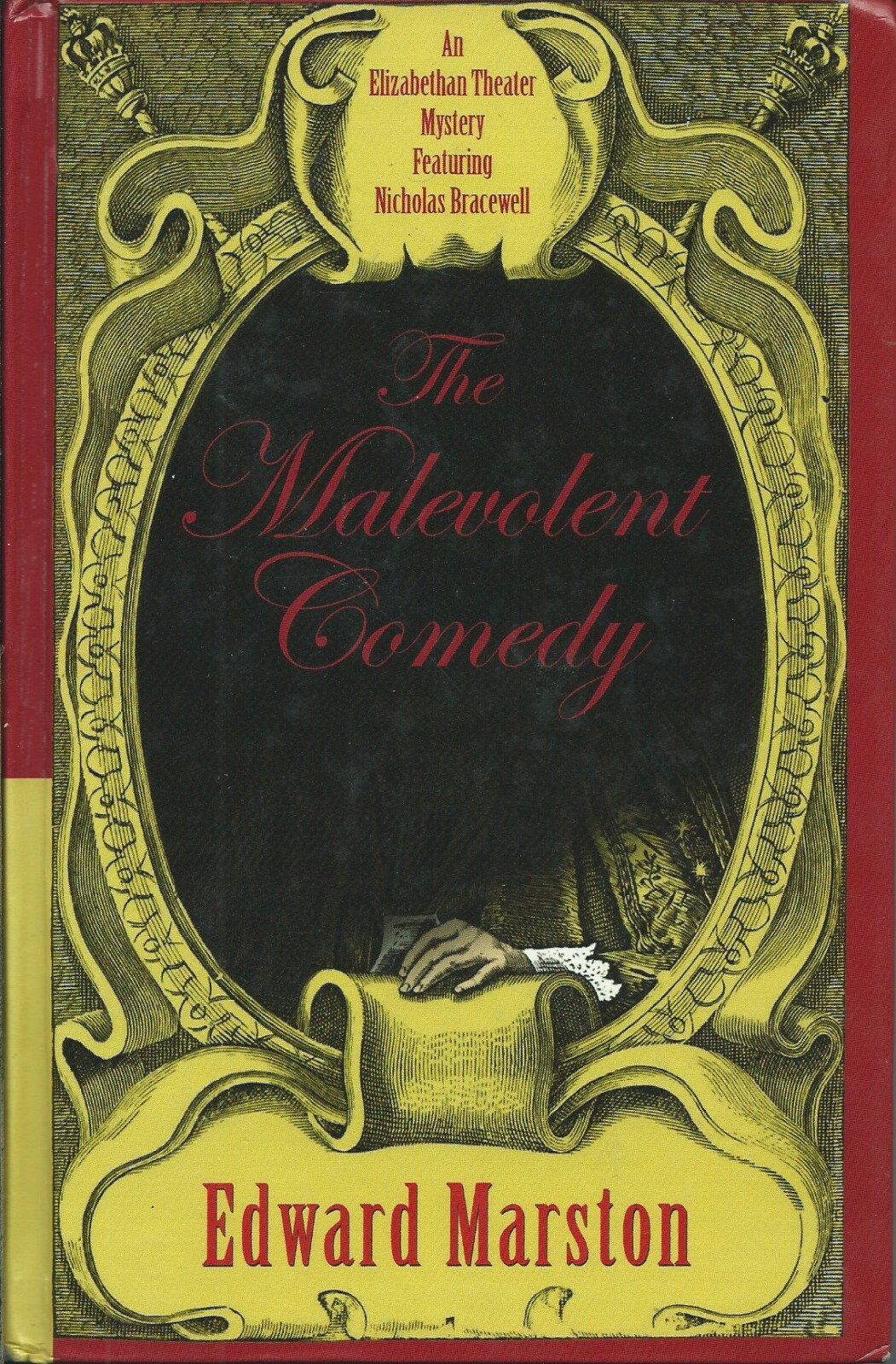 The Malevolent Comedy by Edward Marston (2005, hbk. Mystery. Large Print)