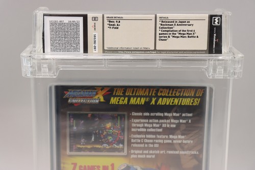 Mega Man X Collection Sony PlayStation 2 PS2 2005 New Factory Sealed Wata 9.8 A+ - Picture 5 of 8