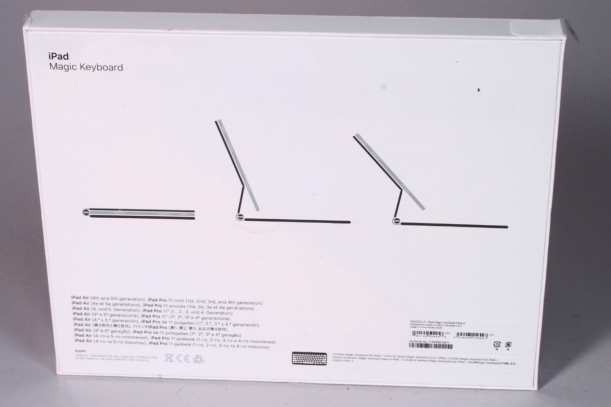 NEW BLACK APPLE MAGIC KEYBOARD ENGLISH VERSION UNOPENED IN THE BOX