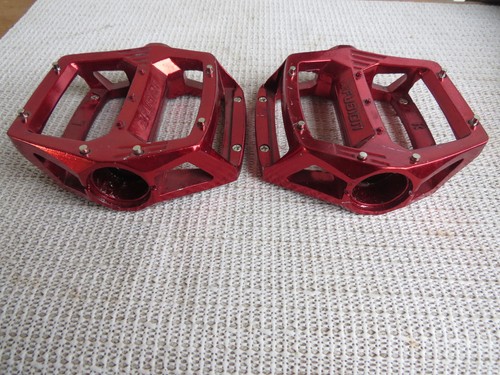 HARO BODIES PLATFORM PEDALS VINTAGE FUSION RED bmx freestyle cruiser NO GUTS - Picture 5 of 5
