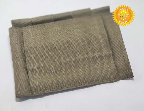 Original US WWII Thompson 5 Cell 20rd Magazine Pouch 1943 WW2 USSR land lease - Picture 5 of 8