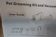 Dog Clipper Grooming Kit and Vacuum, 5 In 1 - Opened Box