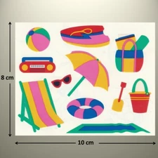Mrs Grossman's Sticker - BEACH BALL, UMBRELLA, BAG, BUCKET - Up to 20% OFF!!!