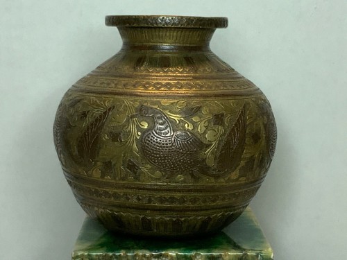 18th Century Ganga Jumna Lota Vessel/Pot/vase India - Picture 6 of 12
