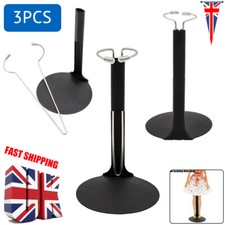 UK 3PCS Doll Stand Metal Base Holder for 8"~12" Action Figures Toy Collectibles